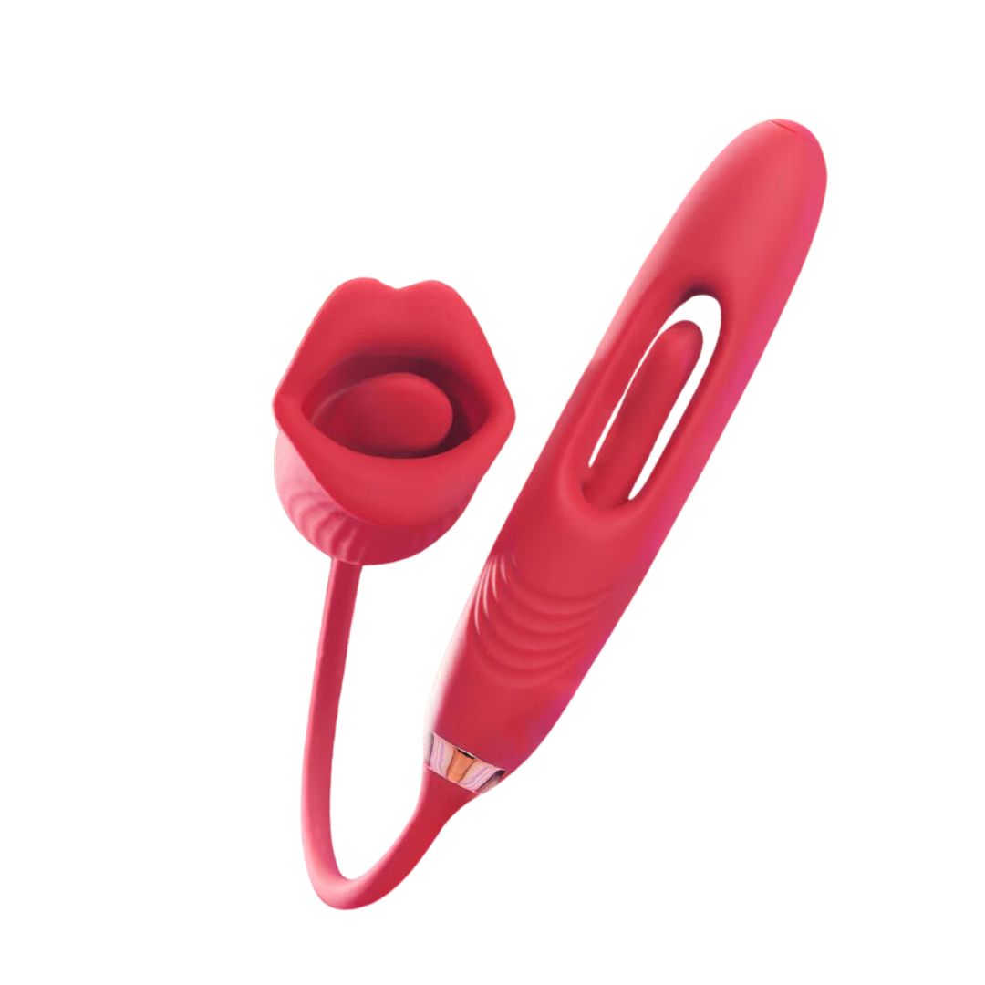 Sucking vibrator