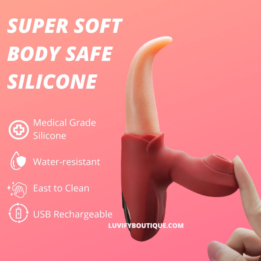 tongue licking vibrator