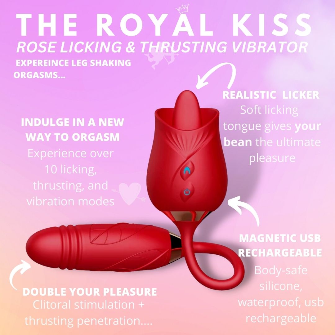 Rose licker with baton