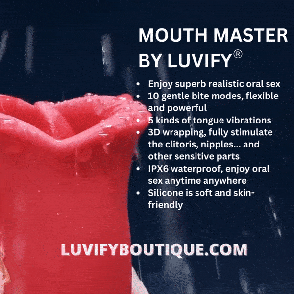 Mouth Master Realistic Oral Sex Vibrator (NEW)