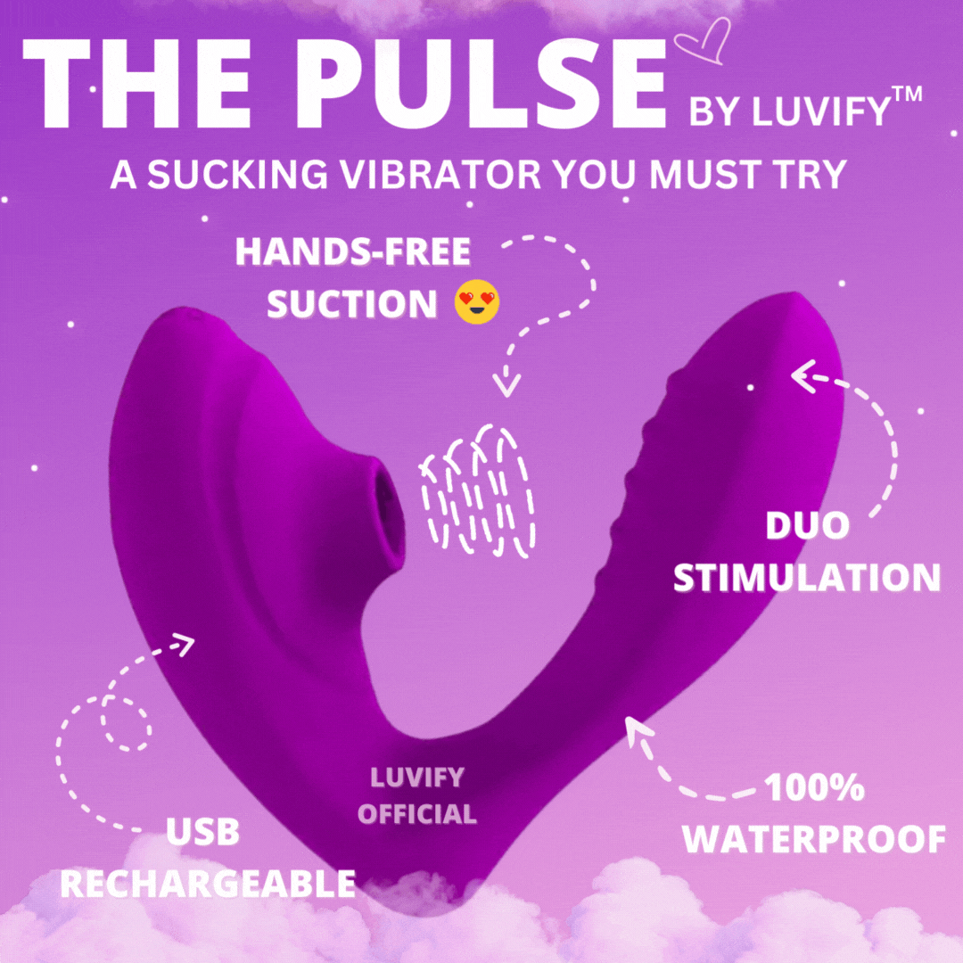 Sucking vibrator