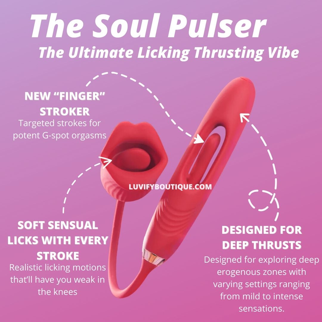 The Soul Pulser Deluxe XL Thrusting Vibrator (NEW)