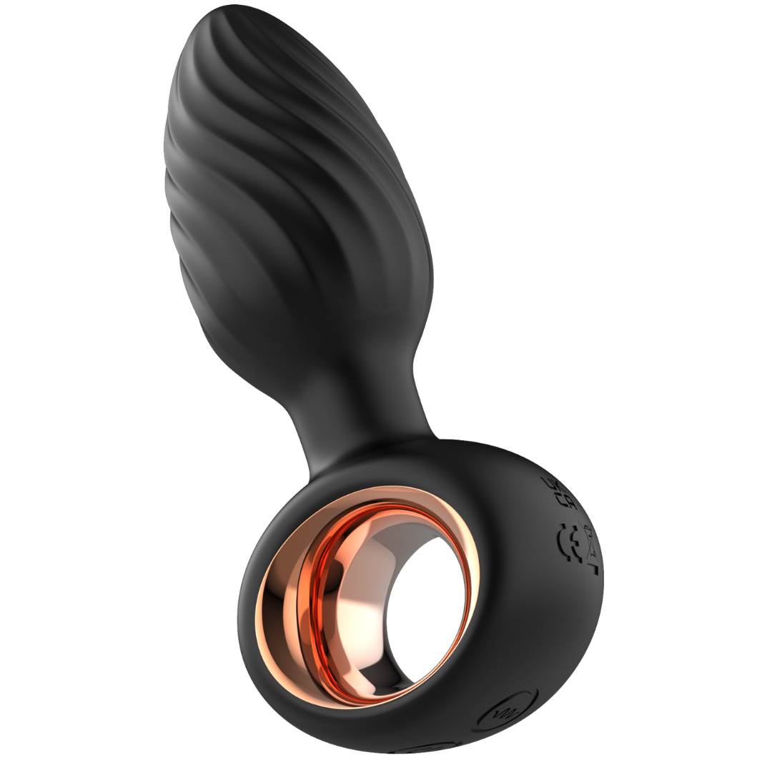 rotating butt plub vibrator