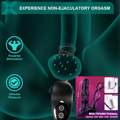 thrusting anal vibrator