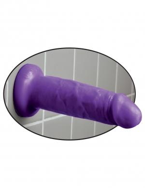 Mr. Chubby Purple Insertable Realistic Dildo (7 inches)