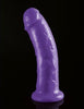 Load image into Gallery viewer, Mr. Curved Slim Purple Insertable Realistic Dildo (8 inches)